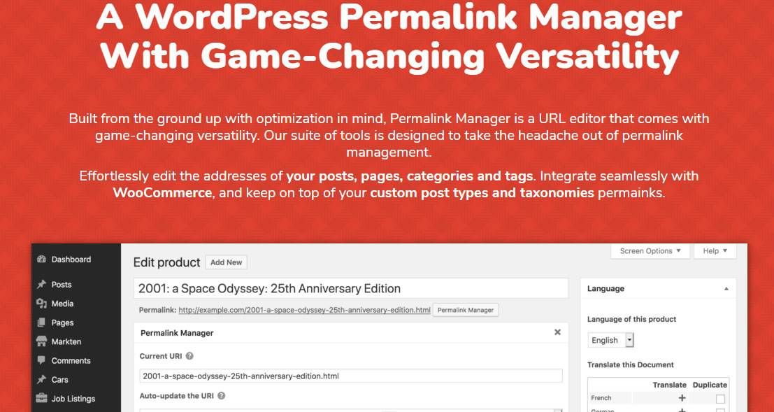 Permalink Manager Pro - управление постоянными ссылками WordPress