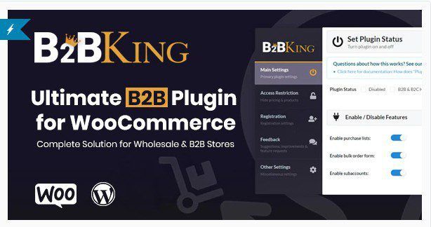 B2BKing - плагин WooCommerce для B2B и оптовой торговли